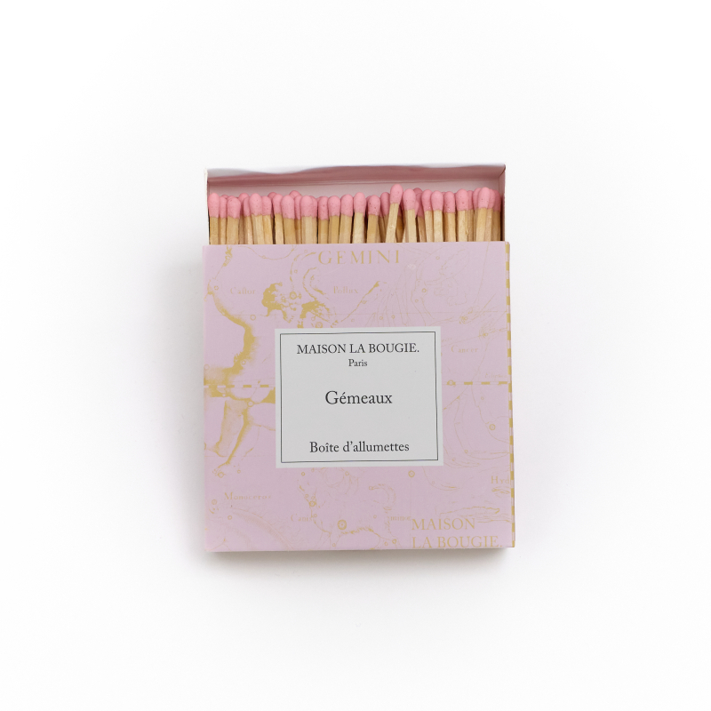 BOITE D'ALLUMETTES GEMEAUX