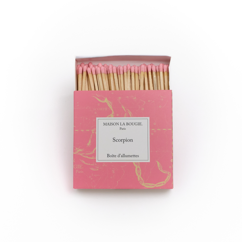 BOITE D'ALLUMETTES SCORPION